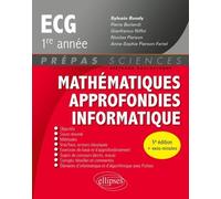 Mathématiques Approfondies, Informatique Ecg 1re Année