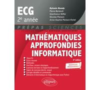 Mathématiques approfondies - Informatique - prépas ECG 2e année - Programme 2022