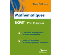Mathématiques Bcpst 1re Et 2e Années