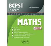 Mathématiques BCPST 2e année - Programme 2022
