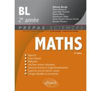 Mathématiques - BL 2e année - Sylvain Rondy - Ellipses - broché - Scolaire / Universitaire