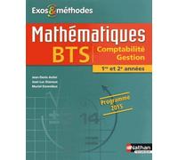 Mathématiques Bts Compabilité Gestion