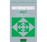 Mathématiques, BTS, tome 1 : Analyse 1 - Fonction d'une variable réelle, fonction de plusieurs variables
