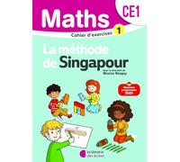 Mathématiques CE1 (2025) - Méthode de Singapour - Cahier d'exercices 1