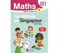 Mathématiques CE1 (2025) - Méthode de Singapour - Cahier d'exercices 1 - Monica Neagoy - Librairie Des Ecoles - broché - Scolaire / Universitaire