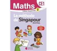 Mathématiques CE1 (2025) - Méthode de Singapour - Cahier d'exercices 2 - Monica Neagoy - Librairie Des Ecoles - broché - Scolaire / Universitaire