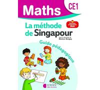 Mathématiques CE1 (2025) - Méthode de Singapour - Guide pédagogique