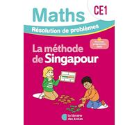 Mathématiques CE1 (2026) - Méthode de Singapour - Résolution de problèmes - Cahier d'exercices