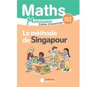 Mathématiques CE1/CE2 (2025) - Méthode de Singapour - Cahier d'exercices CE2 - Dominique SENEZ - Librairie Des Ecoles - broché - Scolaire / Universitaire