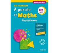 Mathématiques Ce1 Cycle 2 A Portée De Maths - Photofiches (1 Cd-Rom) - Edition 2018
