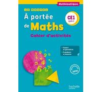 Mathématiques Ce1 Cycle 2 Le Nouvel A Portée De Maths - Cahier D'activités - Edition 2018