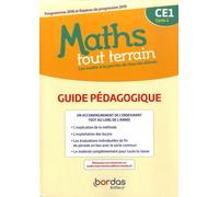 Mathématiques Ce1 Cycle 2 Maths Tout Terrain - Guide Pédagogique - Edition 2020