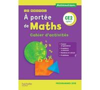 Mathématiques Ce2 Cycle 2 Le Nouvel A Portée De Maths - Cahier D'activités