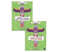 Mathématiques Ce2 Numération Et Géométrie Totem - 2 Volumes : Nombres Et Calculs / Résolution De Problèmes - Espace Et Géométrie / Grandeurs Et Mesures