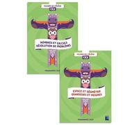 Mathématiques Ce2 Numération Et Géométrie Totem - 2 Volumes : Nombres Et Calculs / Résolution De Problèmes - Espace Et Géométrie / Grandeurs Et Mesures