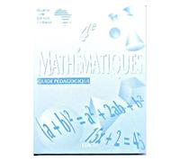 Mathématiques, 4e - Guide Pédagogique