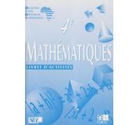 Mathématiques 4e, cahier d'activités