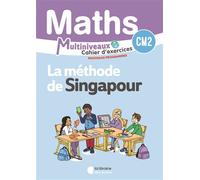 Mathématiques CM1/CM2 (2026) - Méthode de Singapour - Cahier d'exercices CM2 - Corinne Krzémianowski - Librairie Des Ecoles - broché - Scolaire / Universitaire