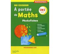 Mathématiques Cm2 Cycle 3 Le Nouvel A Portée De Maths - Photofiches (1 Cd-Rom)