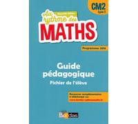 Mathématiques Cm2 Le Nouveau Rythme Des Maths - Livre Du Maître Du Fichier