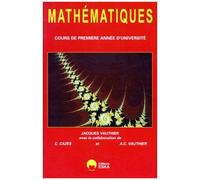Mathematiques - Cours De Premiere Annee D'universite
