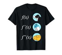 Mathématiques Cowculating Derivations Funny Cow Milk Cheese T-Shirt