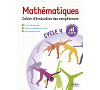Mathématiques cycle 4 - Cahier d'évaluation des compétences