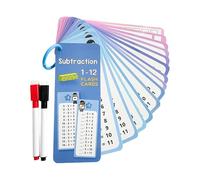 Mathématiques d'apprentissage des cartes flash : jeu de mathématiques interactif avec anneau, jeu de voyage éducatif amusant pour | Nombre d'apprentissage et cartes de pratique arithmétique