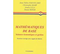 Mathématiques de base sciences économiques et gestion