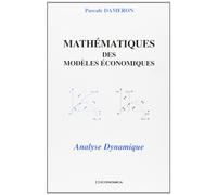 Mathématiques des modèles économiques : Analyse dynamique