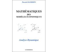 Mathematiques des modeles economiques Analyse dynamique - DAMERON/JEAN-CLAUDE - Economica - broché - Scolaire / Universitaire