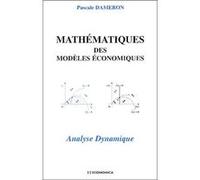 Mathematiques des modeles economiques DAMERON/JEAN-CLAUDE (Auteur)