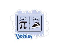 Mathématiques du Contenu Informatique Stickers Citation Rêve Vinyle Stickers