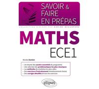 Mathématiques ECE1 - Nicolas Damien - Ellipses - broché - Scolaire / Universitaire