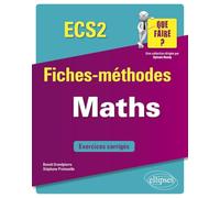 Mathématiques ECS 2e année