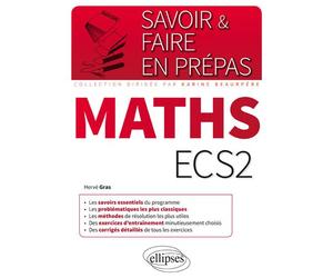 Mathématiques ECS2 - Hervé Gras - Ellipses - broché - Scolaire / Universitaire