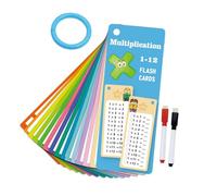 Mathématiques Effaçables Pour Enfants Cartes éducatives Réutilisables Pour Additions Soustractions Multiplications Additions Et Soustractions