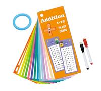 Mathématiques Effaçables Pour Enfants Cartes éducatives Réutilisables Pour Additions Soustractions Multiplications Additions Et Soustractions