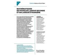 Mathématiques En Français Langue Seconde Et En Langue Étrangère