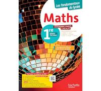 Mathématiques - enseignement commun + spécialité STI2D / STL- 1re séries technos (manuel) - Éd. 2025 - Nathalie Teulié - Hachette Technique - broché - Scolaire / Universitaire