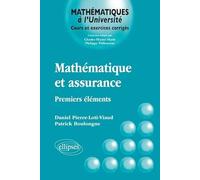 Mathématiques et assurance: Premiers éléments