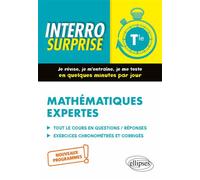 Mathématiques expertes - Terminale - Nouveaux programmes - Irène Bros - Ellipses - broché - Scolaire / Universitaire