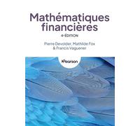 Pierre Devolder, Mathilde Fox, Francis Vaguener – Mathématiques financières – 4e édition