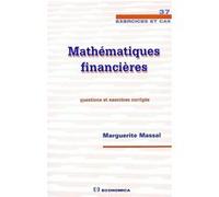 Mathematiques financieres MASSAL/MARGUERITE (Auteur)