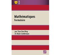 Mathématiques. Formulaire