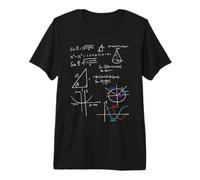Mathématiques formules géométriques mathématiques T-Shirt Haut de Gamme