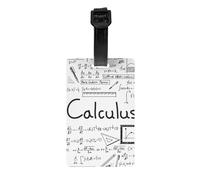 Mathématiques Géométrie G alculus Jolie étiquette de bagage pour valises avec étiquettes d'identification - Indispensable pour les femmes et les hommes, les croisières et les voyages à l'aéroport