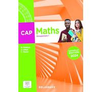 Mathématiques - Groupement 1 - CAP (2024) - Pochette élève