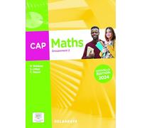 Mathématiques - Groupement 2 - CAP (2024) - Pochette élève