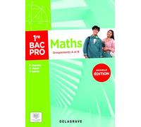 Mathématiques - Groupement A et B - 1re Bac Pro (2025) - Pochette élève